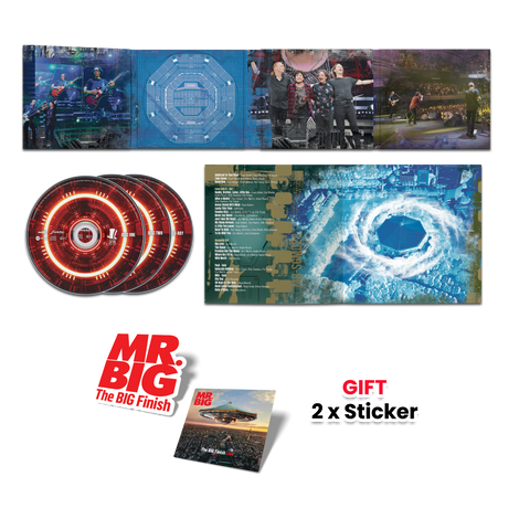 Mr Big -- The Big Finish Live (2 X MQA-CD+ Blu-ray )