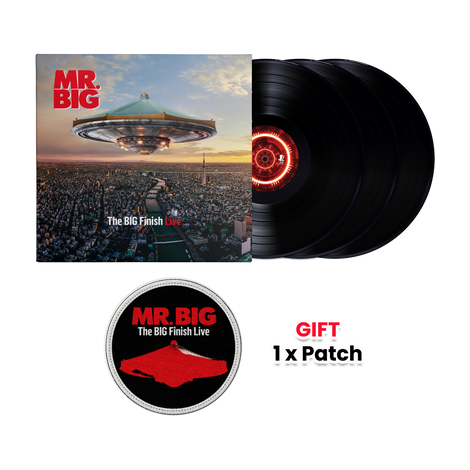 Mr Big -- The Big Finish Live (3 x 180g LP) Pre-Order  - Release Date: 25 Oct 2024