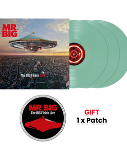 Mr Big -- The Big Finish Live (3 x 180g Mint color LP Japan version) Pre-Order  - Release Date: 6 Sep 2024