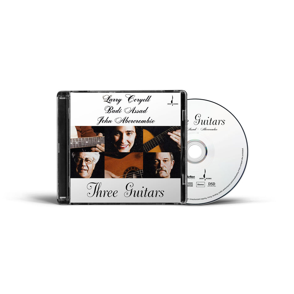 Larry Coryell, Badi Assad,  John Abercrombie - Three Guitars (SACD)