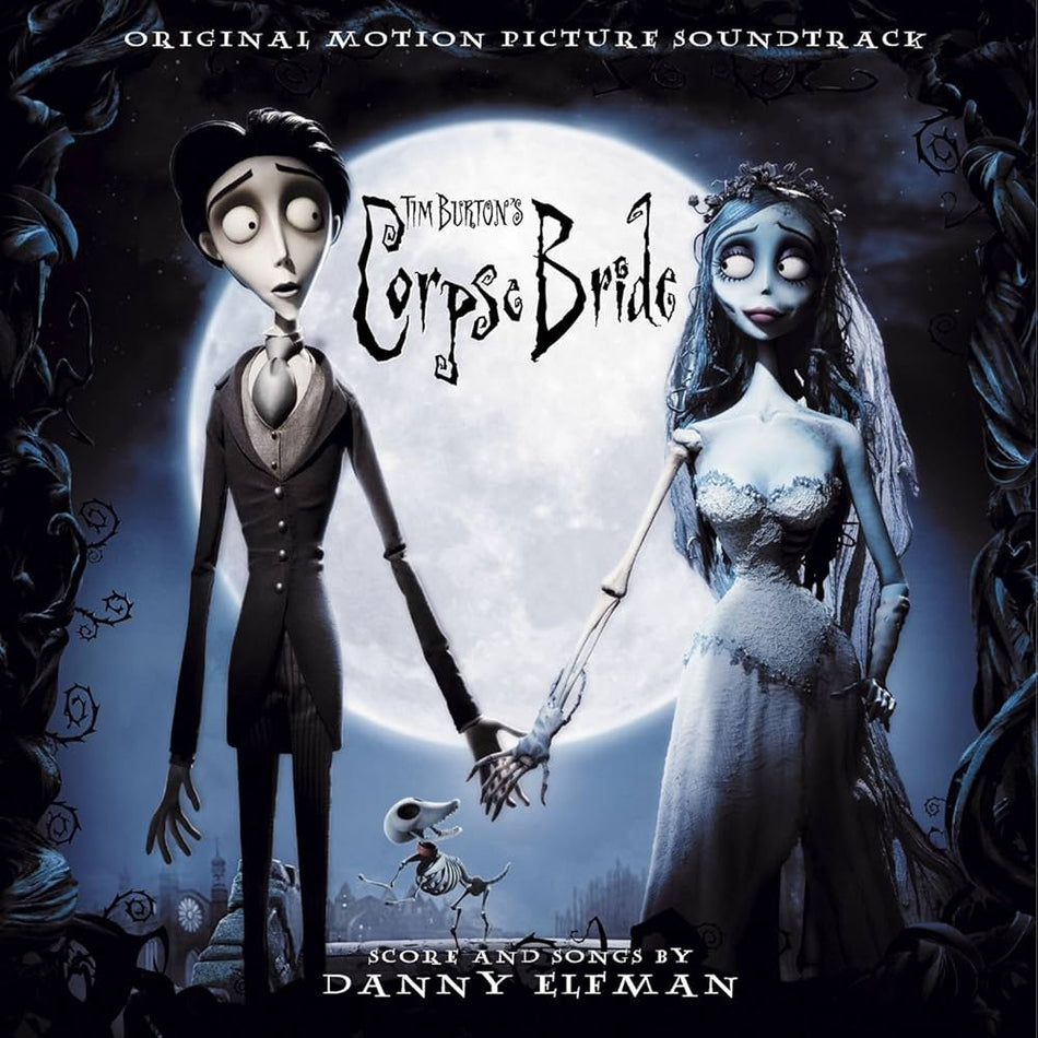 Danny Elfman Corpse Bride Soundtrack 2-LP Set (eerily iridescent blue LP)