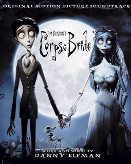 Danny Elfman Corpse Bride Soundtrack 2-LP Set (eerily iridescent blue LP)