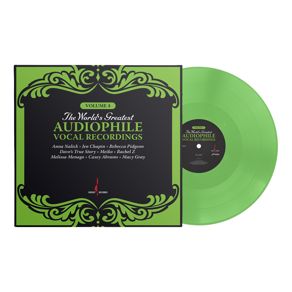 Various Artists - The World's Greatest Audiophile Vocal Recordings Volume 4 (180g One Step Pressing Green Vinyl LP) (RSD Hong Kong Version)