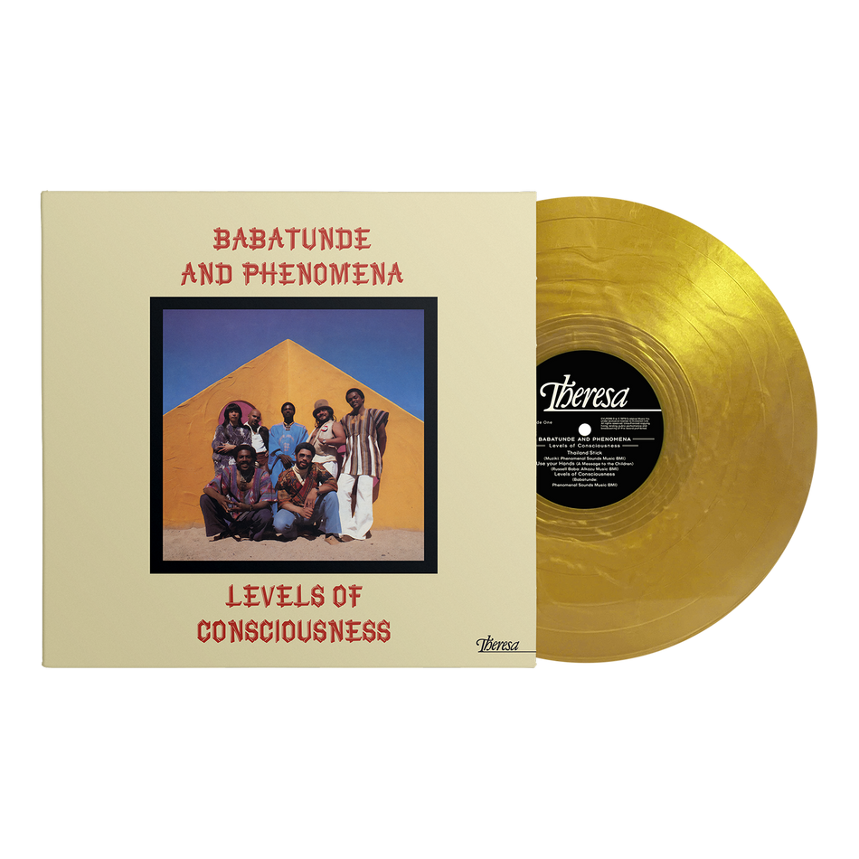 Babatunde Lea And Phenomena -  Levels Of Consciousness (180g One-step Pressing Gold Nugget Vinyl LP) Pre-order September 2026