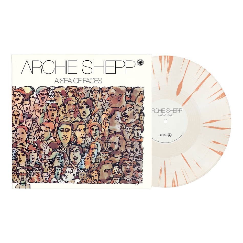 Archie Shepp - A Sea of Faces (180g One-step Pressing Beige/Orange Splatter Vinyl LP) Pre-order January 2027