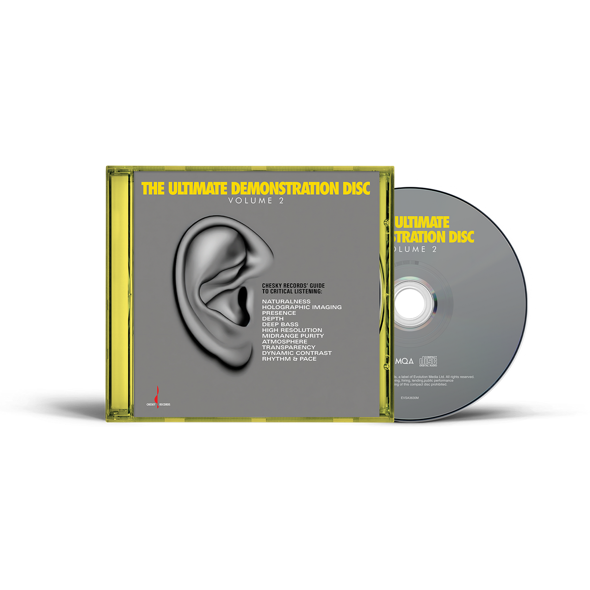 Cd Disc Variouse Various Artists - The Ultimate Demonstration Disc Volume 2 (MQA-CD ...