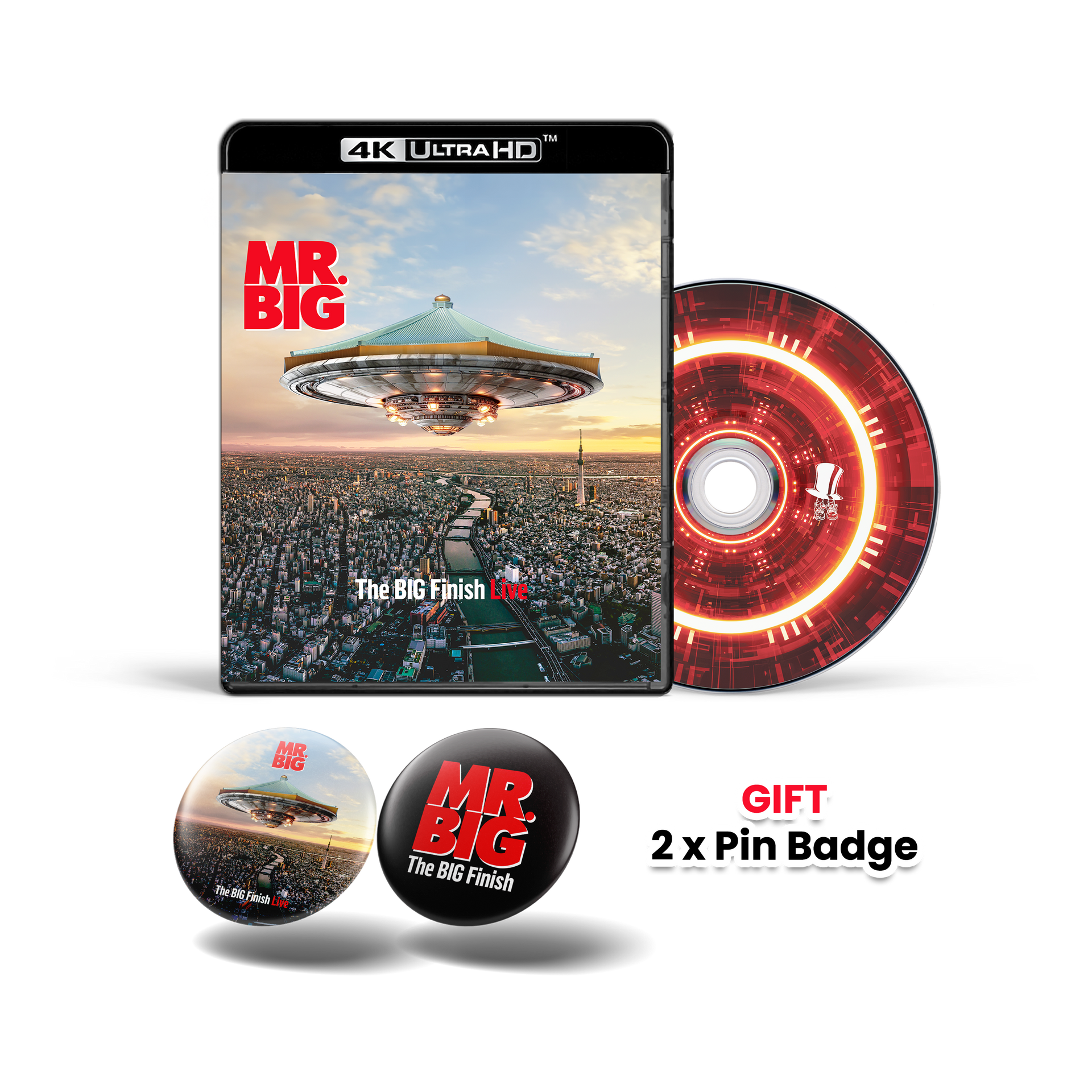 Mr Big -- The Big Finish Live (4K Ultra HD Blu-ray Japan version