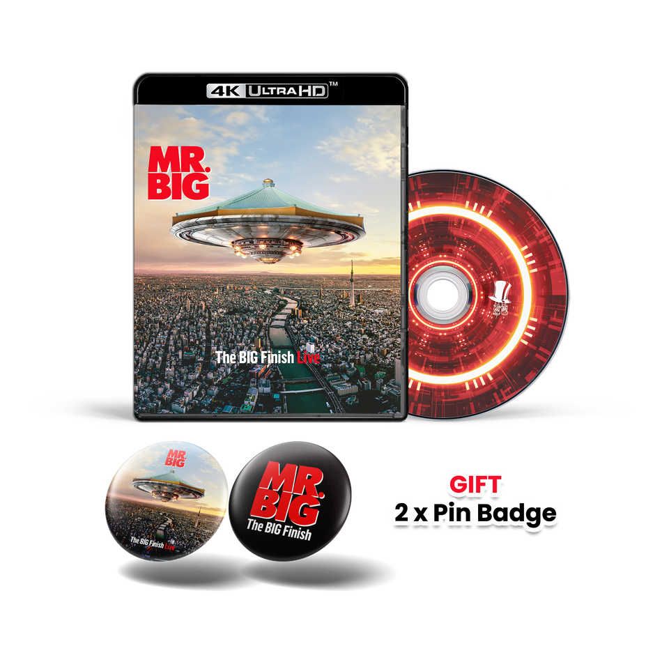 Mr Big -- The Big Finish Live (4K Ultra HD Blu-ray Japan version)