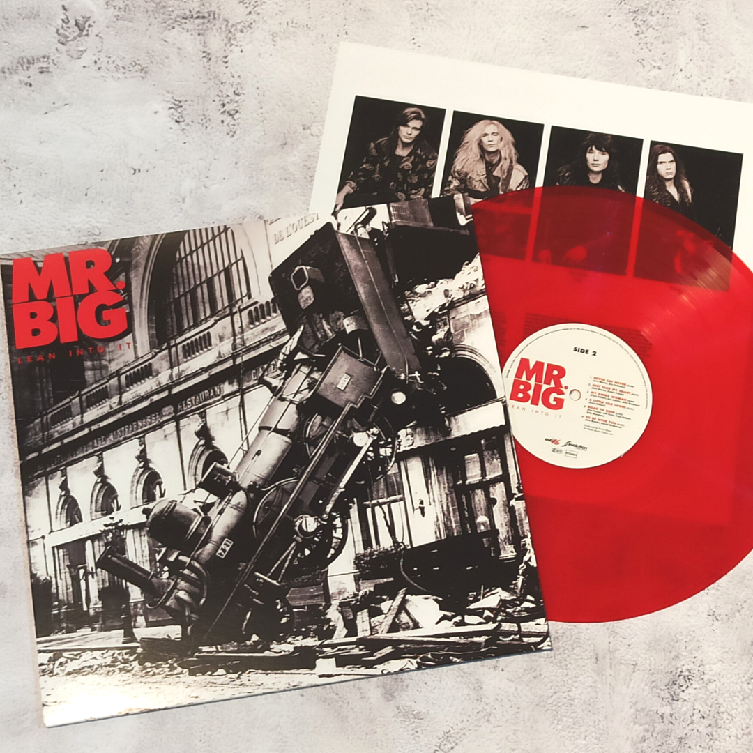 Mr. Big - Lean Into It (30th Anniversary Edition) 180g Transparent Mr. Big - Lean Into It (30th Anniversary Edition) 180g Transparent