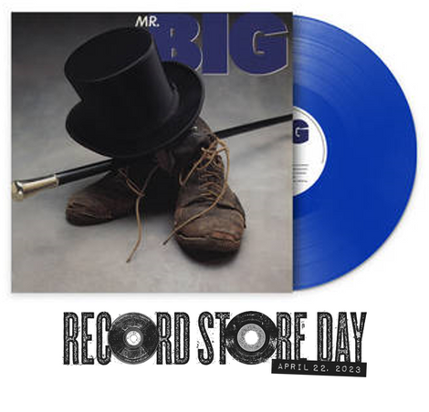 MR. BIG -- MR. BIG - Solid Blue Vinyl -LP Record Store Day Release US/EU